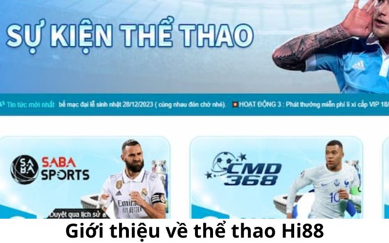 Giới thiệu về thể thao Hi88